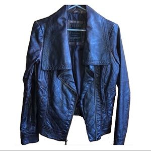 Faux leather Moto jacket